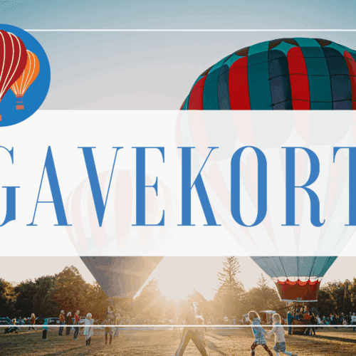 Gavekort til en ballonflyvning